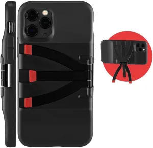 Joby JB01665-BWW,Standpoint Smartphone Case for Apple iPhone 11 Pro - Protective,Built-in Aluminum Tripod Legs,Wireless Charging,for Selfies,Photo,Video,Vlogging,Video Calls,Live Streaming, Black
