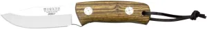 Joker Bushcraft Knife Rabbit CB76, MOVA Stainless Steel Blade 3.34 inches, 130 gr, Bocote Wood Handle, Fishing Tool, Hunting, Camping and Hiking