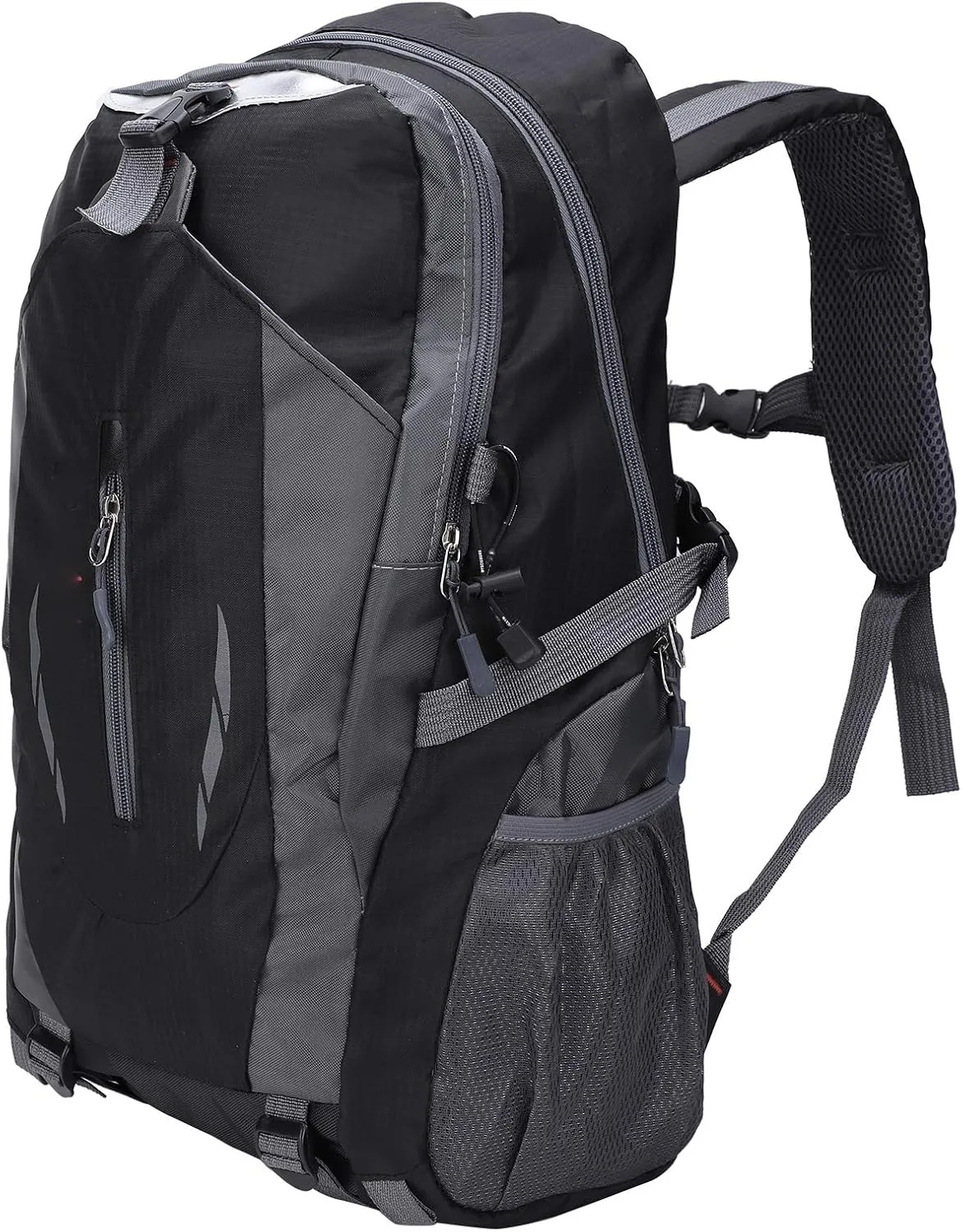 JTLB 6 Colors 40L Backpack Shoulder Bag for Outdoor Sports Climbing Camping Hiking (Black)