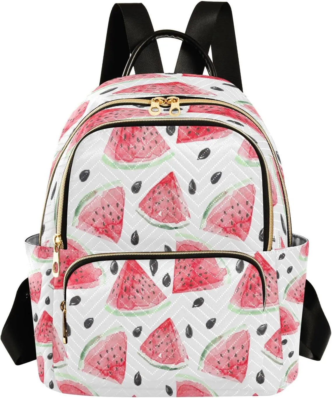 Juicy Watermelons Backpack for Women, Travel Backpack Purse Fashion Shoulder Bag Small Casual Daypack（774）