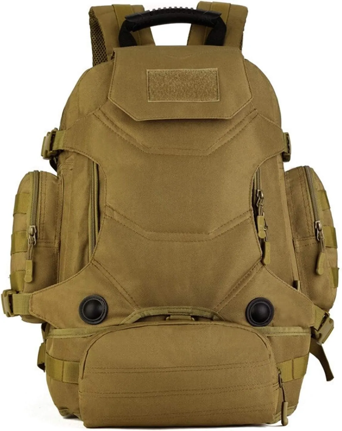 Jungle Leopard 40L Travel Rucksack Tsctical Backpack Army Molle Outdoor Sport Bag Men Camping Hiking Military (Color : S427-40L-T)