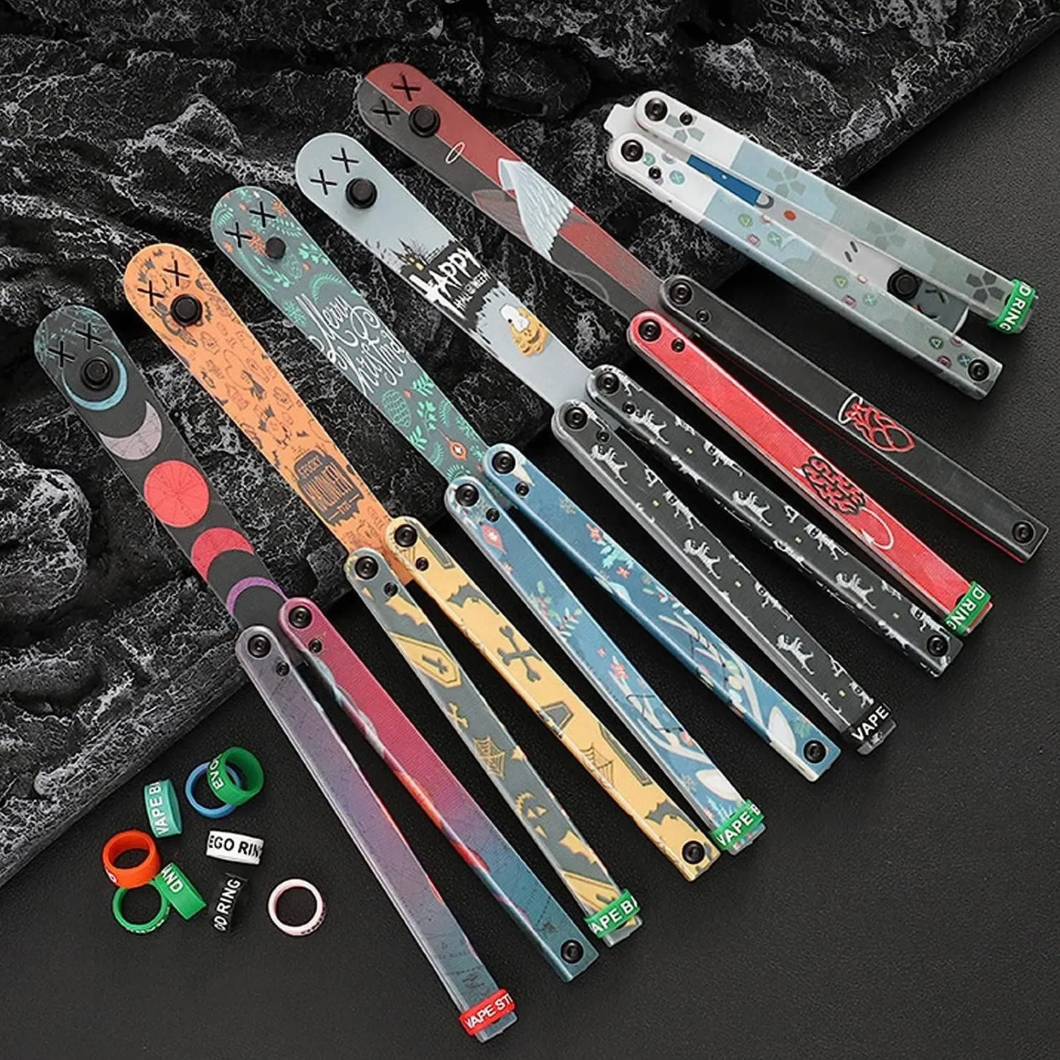 KEEDAS Integral Channel Plastic Handle, Ultra-Lightweight Durable Multitool, Best Balance and Inertia, Great for Beginners, Ideal for Christmas, Birthday, Anniversary (Kanagawa-1)