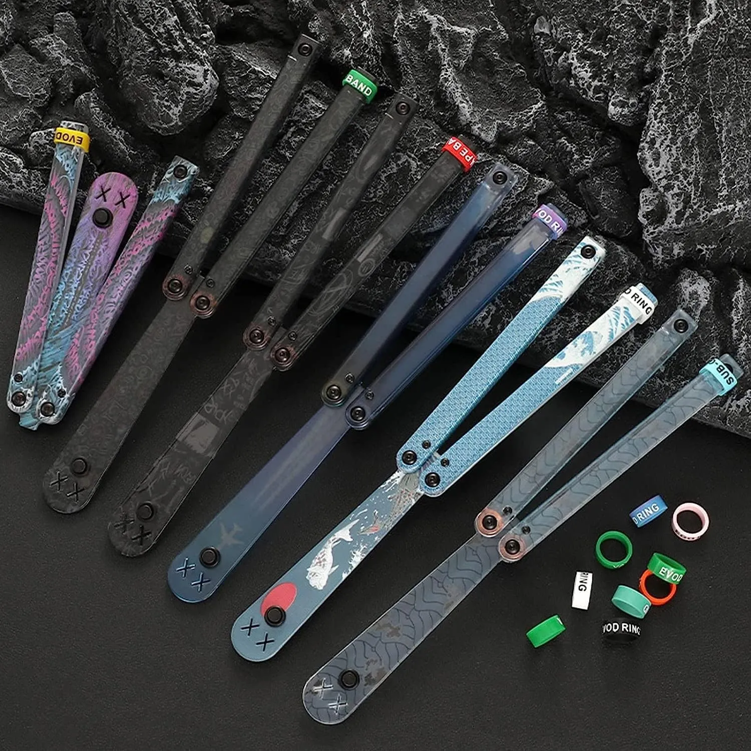 KEEDAS Integral Channel Plastic Handle, Ultra-Lightweight Durable Multitool, Best Balance and Inertia, Great for Beginners, Ideal for Christmas, Birthday, Anniversary (Kanagawa-1)
