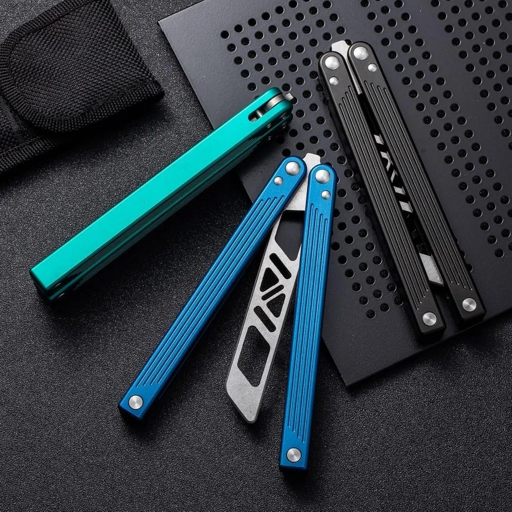 KEEDAS Integrated Forging Bushing System, Aluminum Integral Channel Handle, Excellent Grip, Pretty Solid, Best Balance and Inertia, Great for Beginners (Blue)