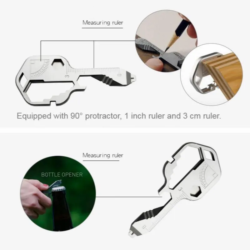 Key Shaped Multi-Functional Tool