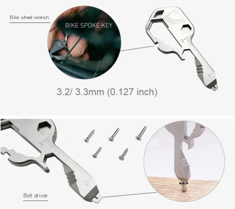Key Shaped Multi-Functional Tool