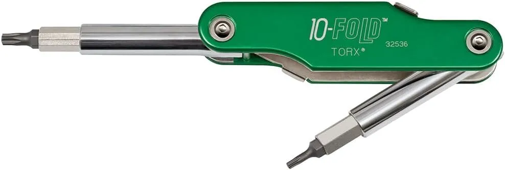 Klein Tools 32536 10-Fold Screwdriver / Nut Driver, TORX