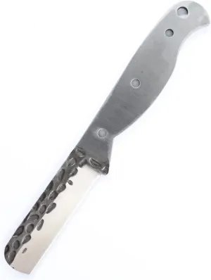 Knife making blade blanks - hunting - fishing - camping (SCF917 Cowboy Utility HAMMERED)