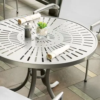 La'Stratta 42" Square Dining Umbrella Table by Tropitone