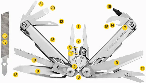Leatherman Multi-Tool Surge 21 Tools