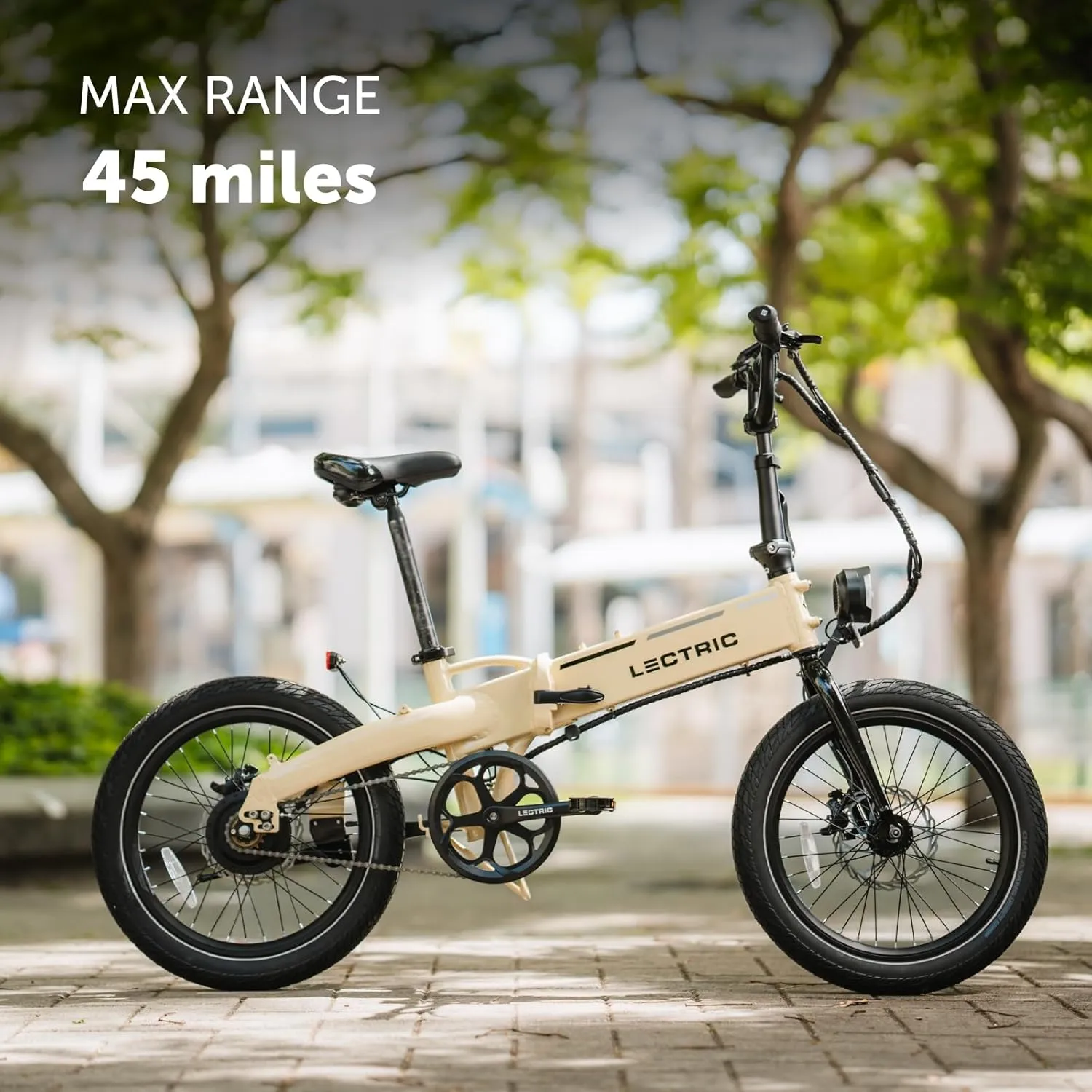 LECTRIC XP™ Lite 2.0 Electric Bike | Adult Folding Bikes - Weighs Only 49lbs | 45 Mile Range w/ 5 Pedal-Assist Levels | 20mph Top Speed - Class 1 and 2 eBike