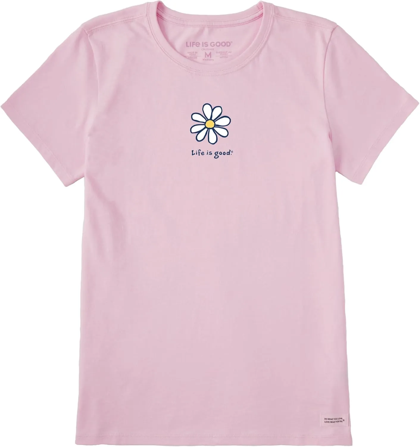 Life is Good Women's Crusher Tee Lig Daisy
