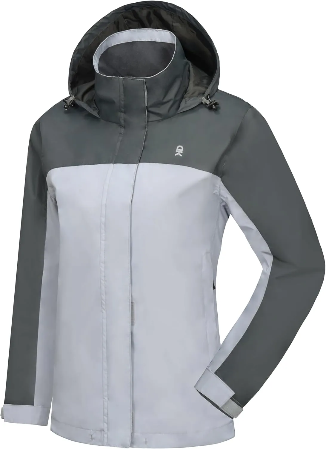 Little Donkey Andy Women’s Waterproof Rain Jacket Lightweight Outdoor Windbreaker Rain Coat Shell for Hiking, Travel