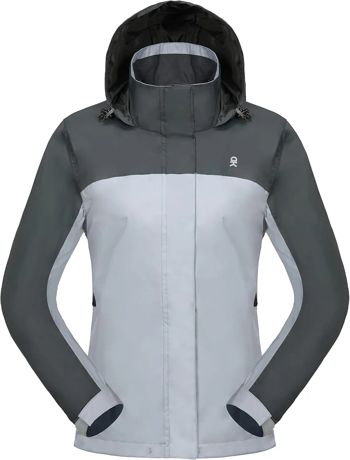 Little Donkey Andy Women’s Waterproof Rain Jacket Lightweight Outdoor Windbreaker Rain Coat Shell for Hiking, Travel