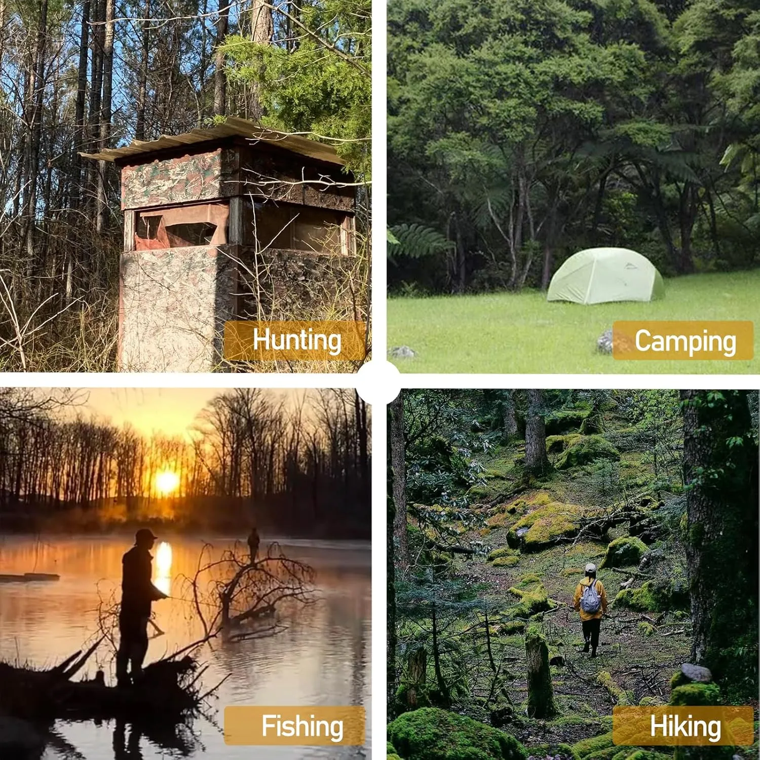LOOGU Mosquito Suits, Net Bug Pants & Jacket Hood Sets - Ultra-fine Mesh - With Fishing, Hiking, Camping and Gardening