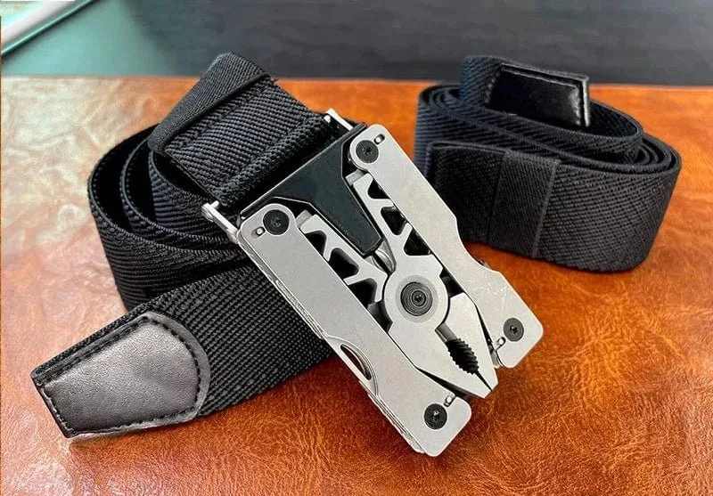 MacGyver Survival Multi-Tool Multi-functional Folding Belt