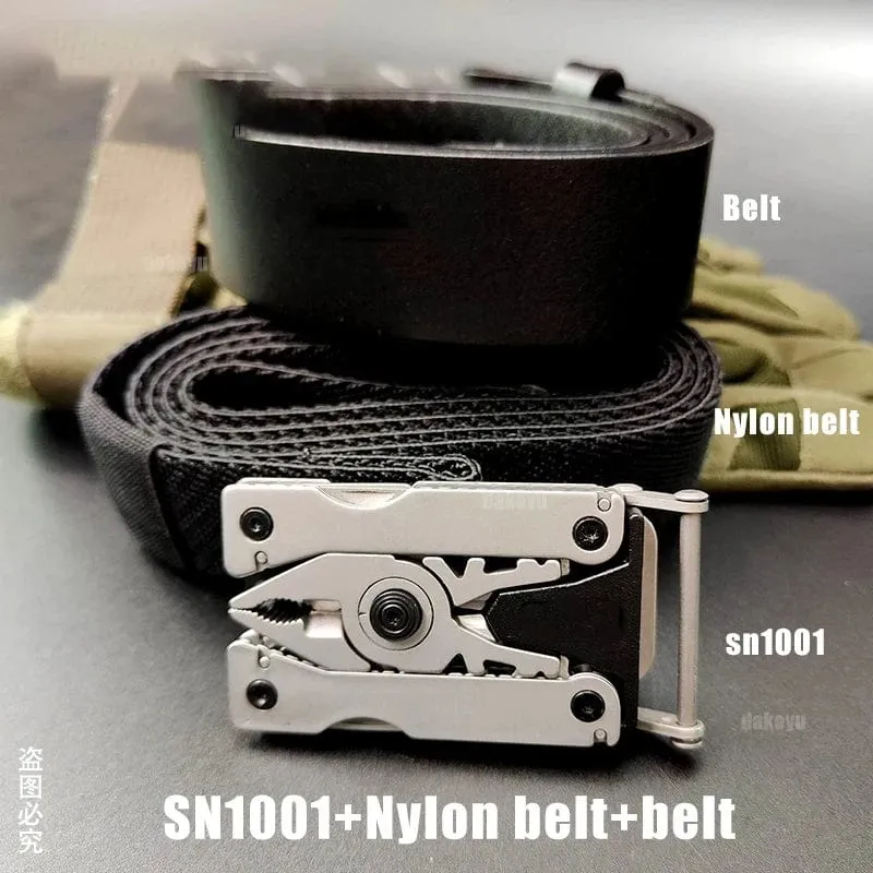 MacGyver Survival Multi-Tool Multi-functional Folding Belt