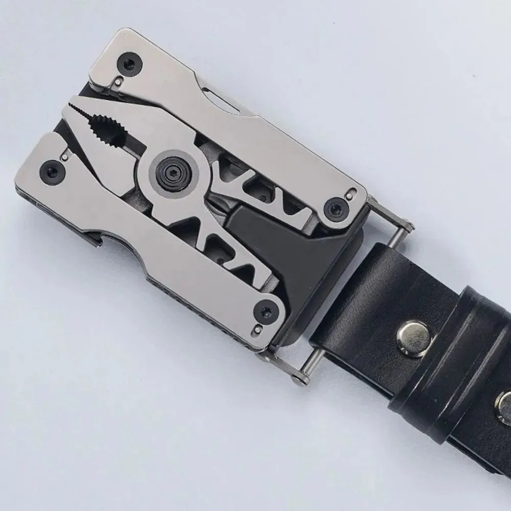MacGyver Survival Multi-Tool Multi-functional Folding Belt