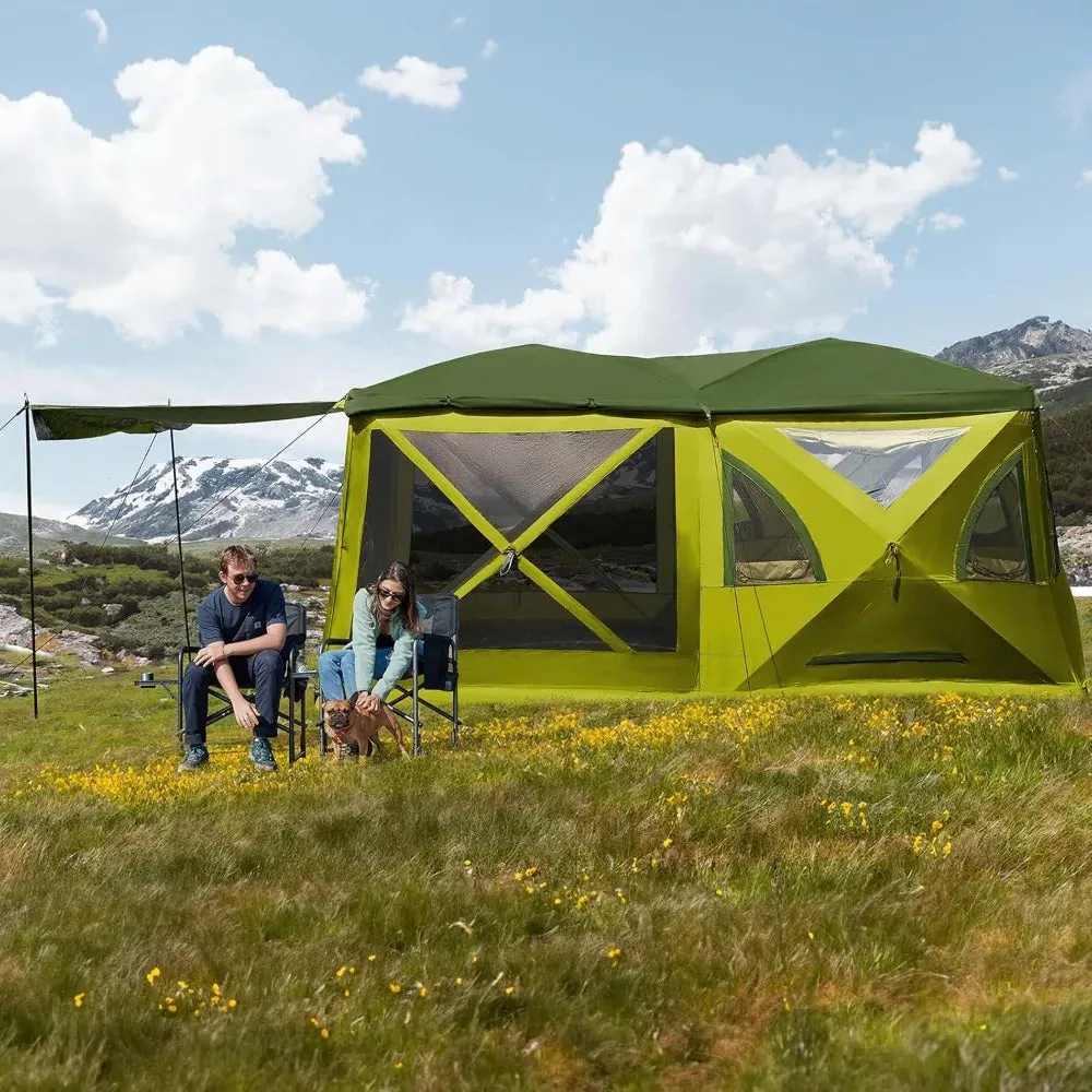 Matrix 8-Person Modern Instant Pop-Up Camping Tent