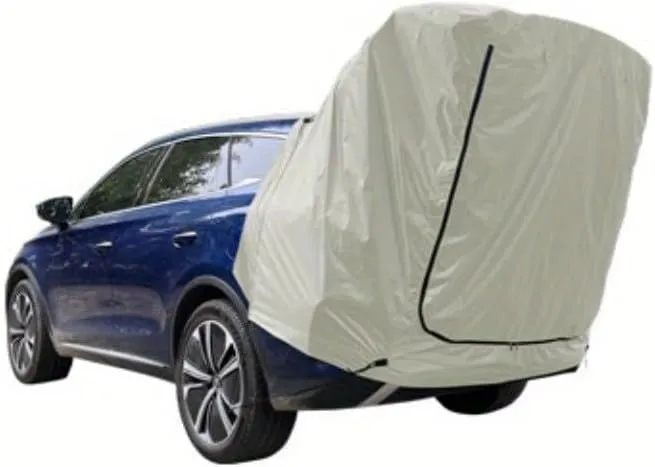 MATT&Hann Oxford Fabric SUV Tailgate Tent - Waterproof Sun & Rain Shelter for Outdoor Camping