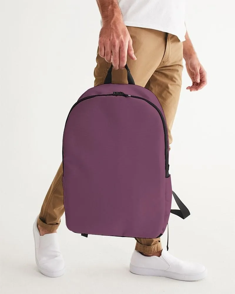 Medium Dark Magenta Waterproof Backpack | Medium Dark Pastel Magenta | C0M60Y0K60