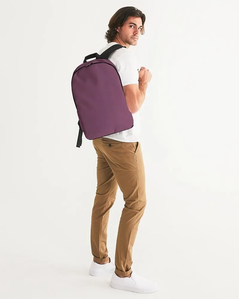 Medium Dark Magenta Waterproof Backpack | Medium Dark Pastel Magenta | C0M60Y0K60