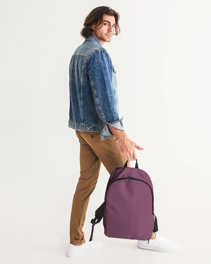 Medium Dark Magenta Waterproof Backpack | Medium Dark Pastel Magenta | C0M60Y0K60