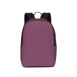 Medium Dark Magenta Waterproof Backpack | Medium Dark Pastel Magenta | C0M60Y0K60