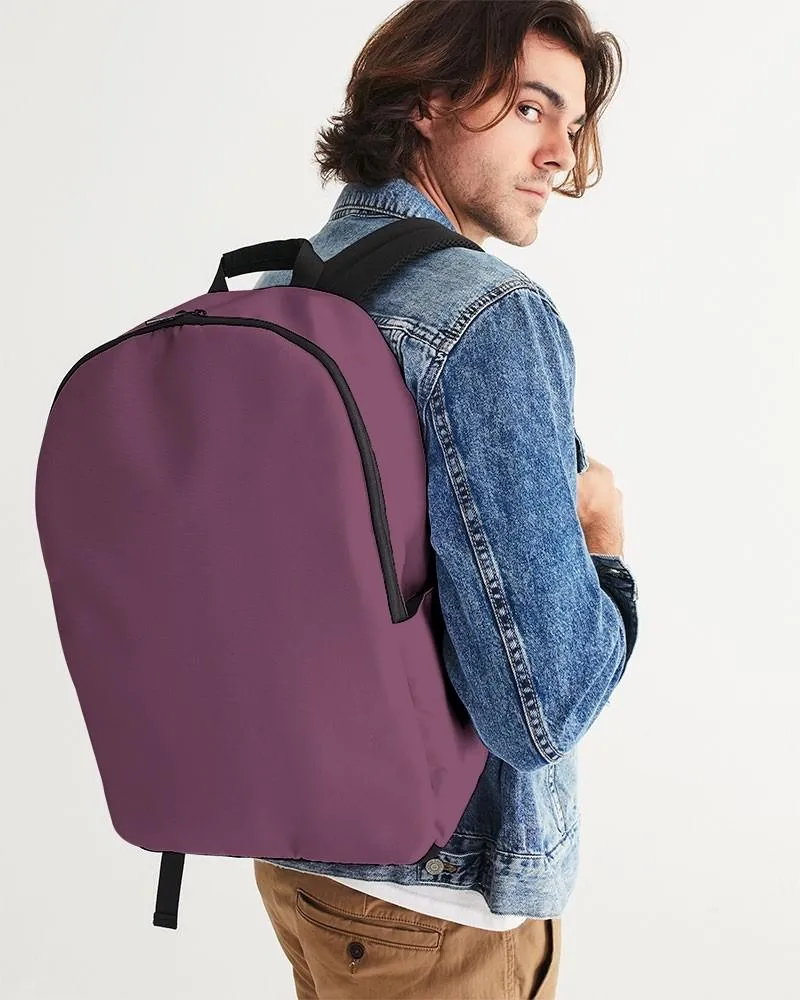 Medium Dark Magenta Waterproof Backpack | Medium Dark Pastel Magenta | C0M60Y0K60