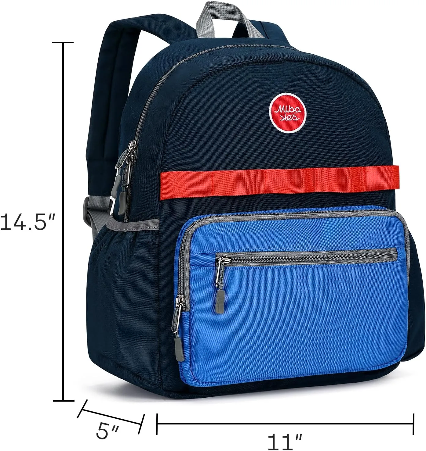 mibasies Kids Backpack Boys 4-6: Bookbag for Boys - Elementary school Backpack