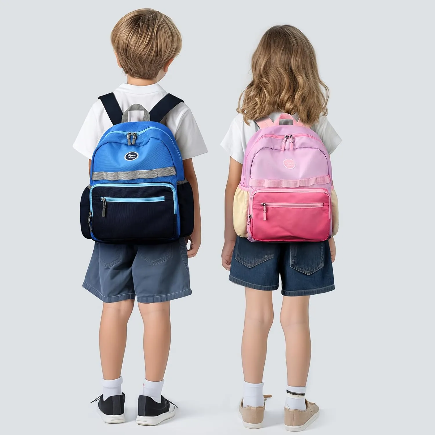 mibasies Kids Backpack Boys 4-6: Bookbag for Boys - Elementary school Backpack