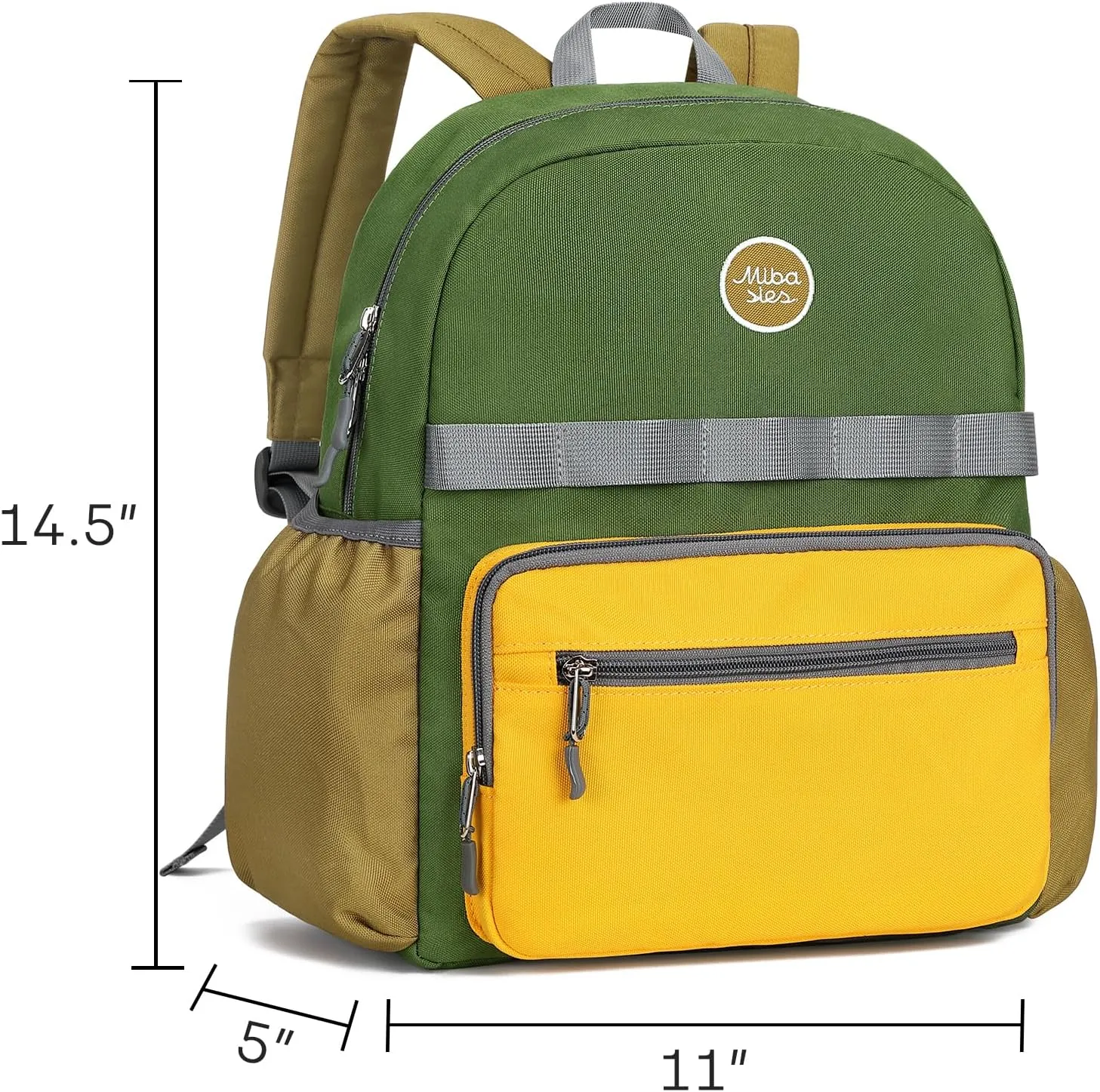 mibasies Kids Backpack Boys 4-6: Bookbag for Boys - Elementary school Backpack
