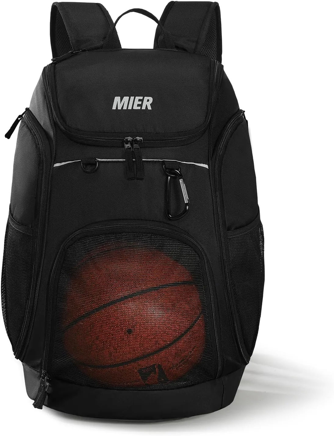MIER Basketball Backpack Large Sports Soccer Bag with Ball/Shoes Holder for Men Women Volleyball Gym Equipment Training, 40L