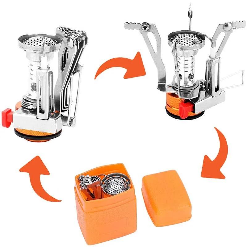 Mini Camping Stove Integrated Mini Gas Stove