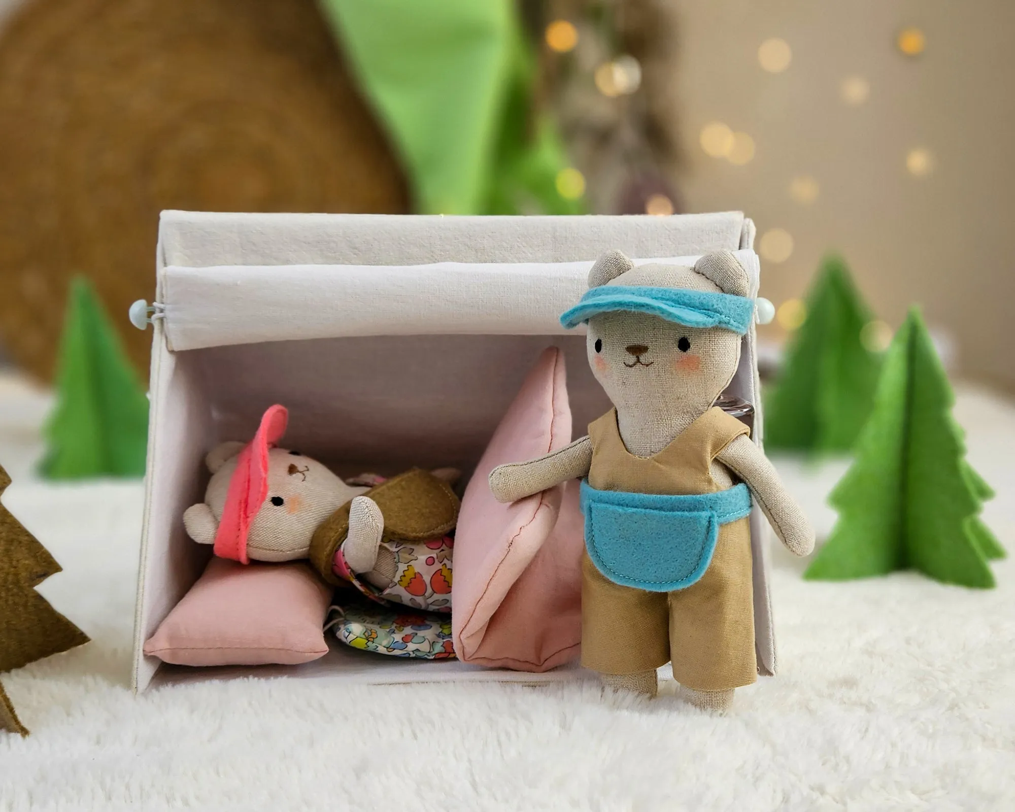 Mini doll Camping set