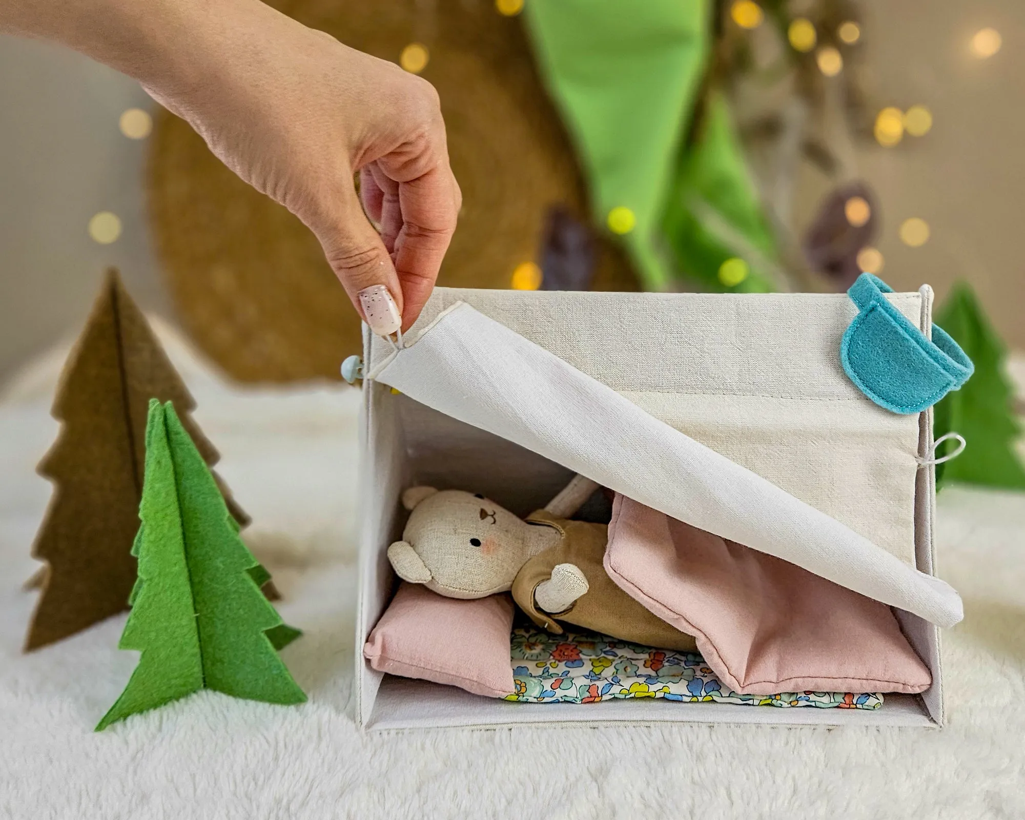 Mini doll Camping set