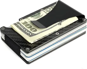 Money Clip Credit Card Holder Gift for Bridesmaid Groomsman Father's Day Mother's Day Birthday
