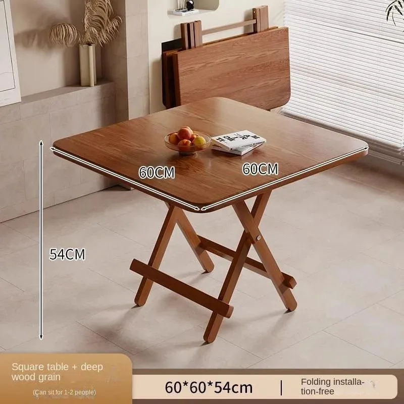 More Design Customization Direct Deal Home Furniture Dining Kitchen Restaurant Wooden Folding Dinner Table for Dining Room