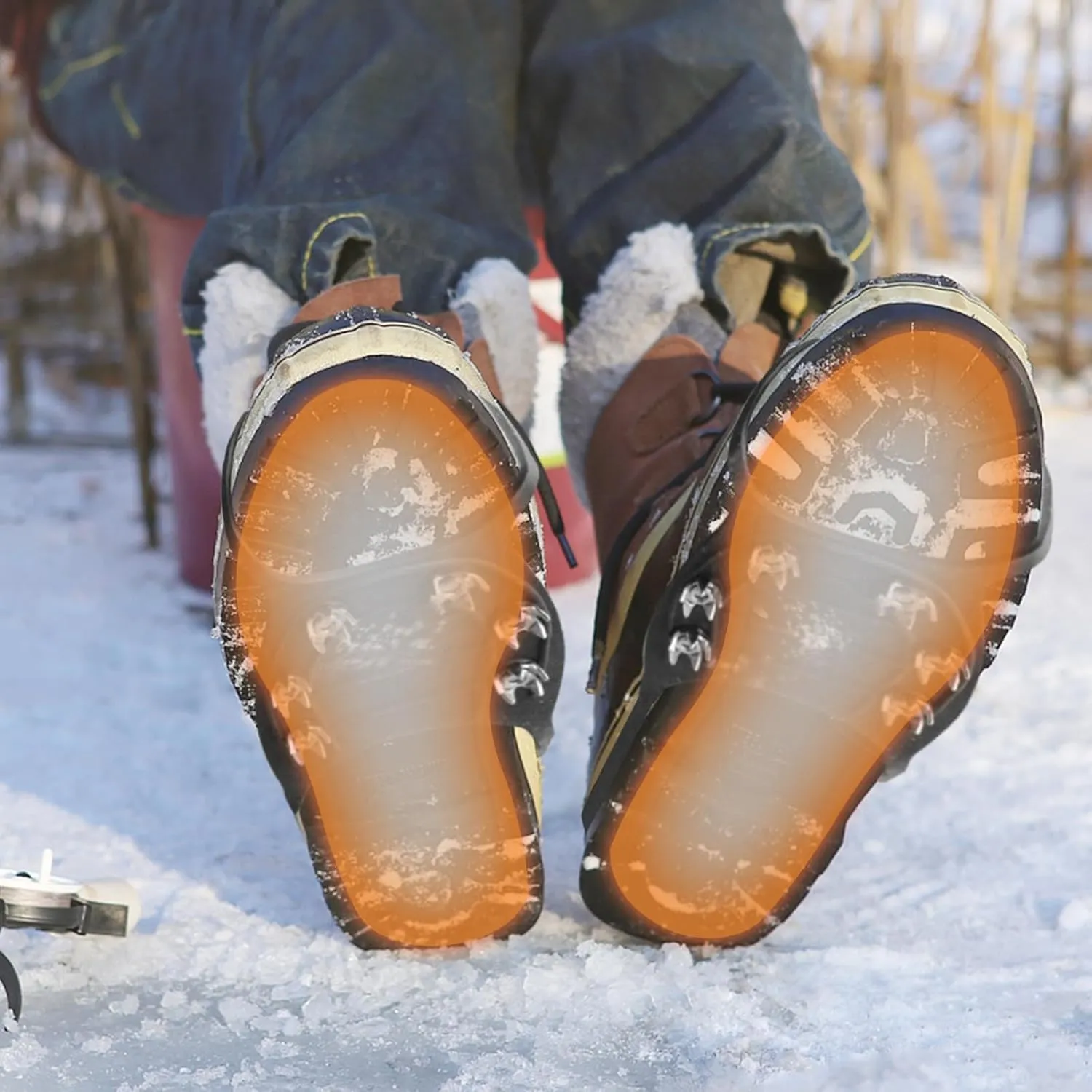 MR.ICE Toe & Insole Feet Warmers - Disposable, Air Activated, Long Lasting Hot Warmers
