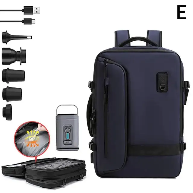 Multi-Functional Backpack with Vacuum Storage.