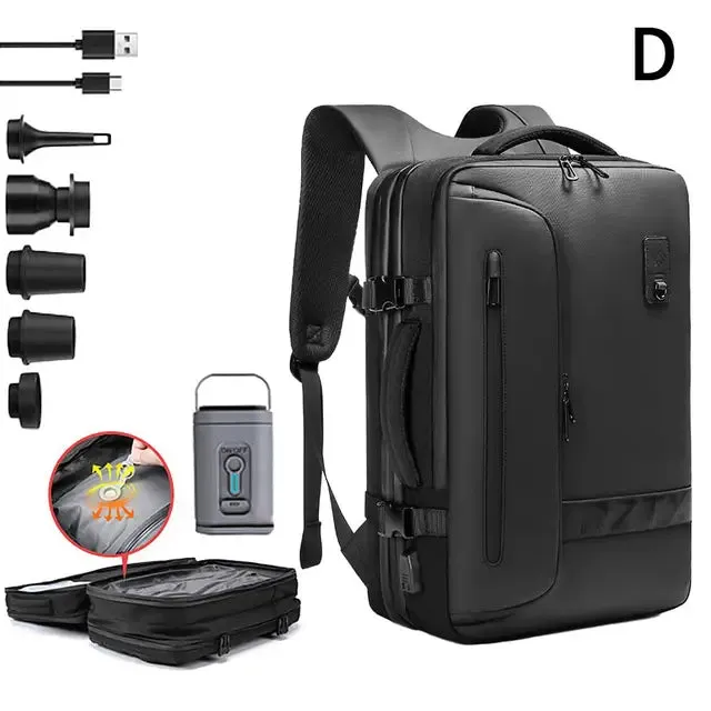 Multi-Functional Backpack with Vacuum Storage.