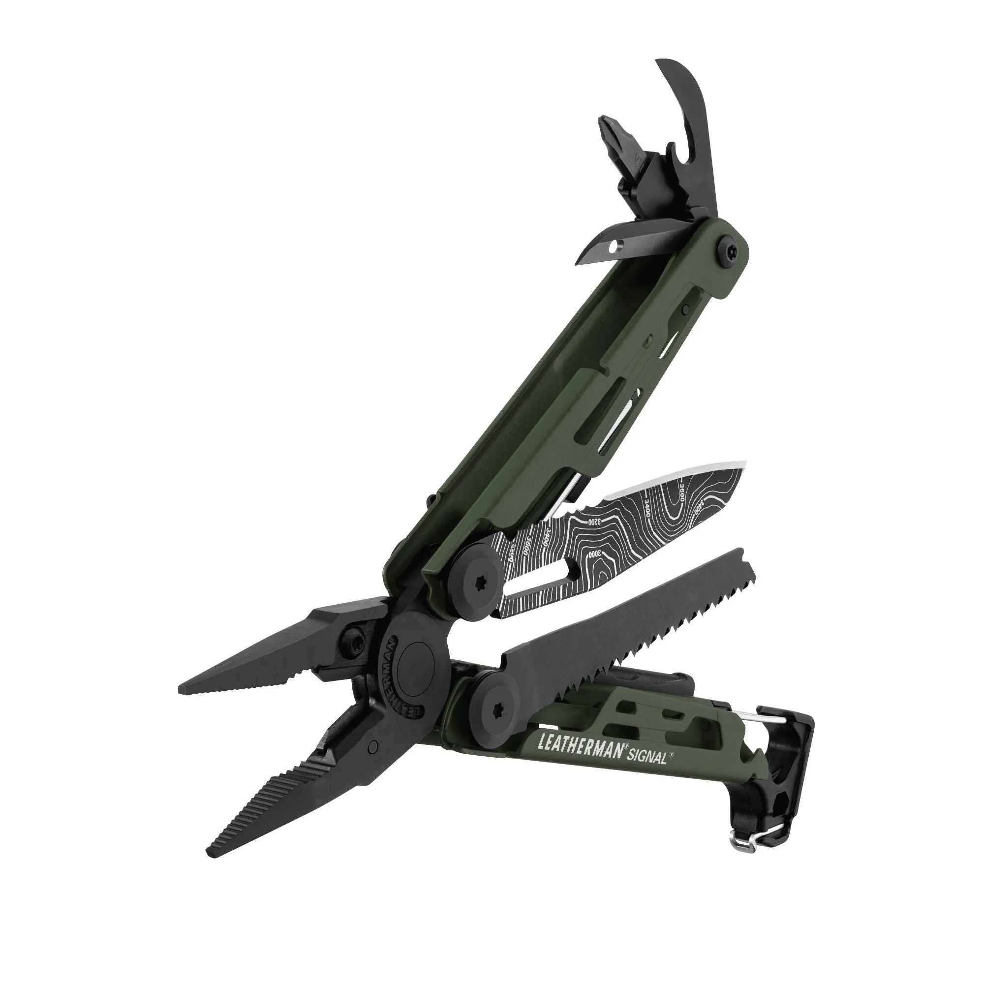 Multi-tool, 19 functii, LEATHERMAN SIGNAL - Diferite Culori