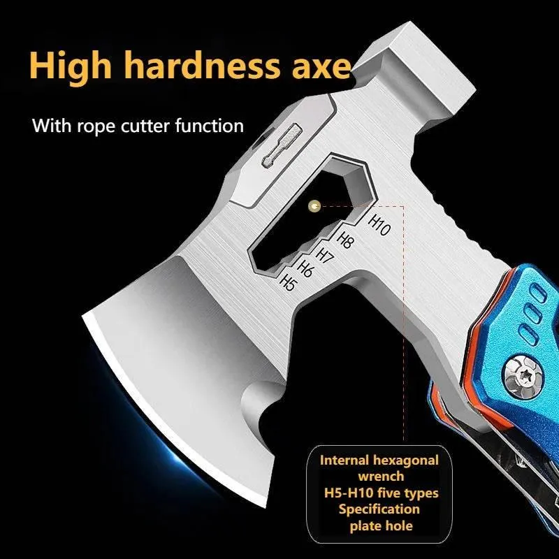Multi-Tool Axe Hammer Pliers - Camping Survival Gadget