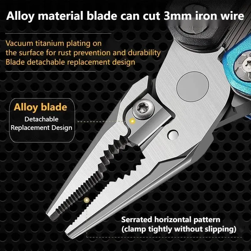 Multi-Tool Axe Hammer Pliers - Camping Survival Gadget