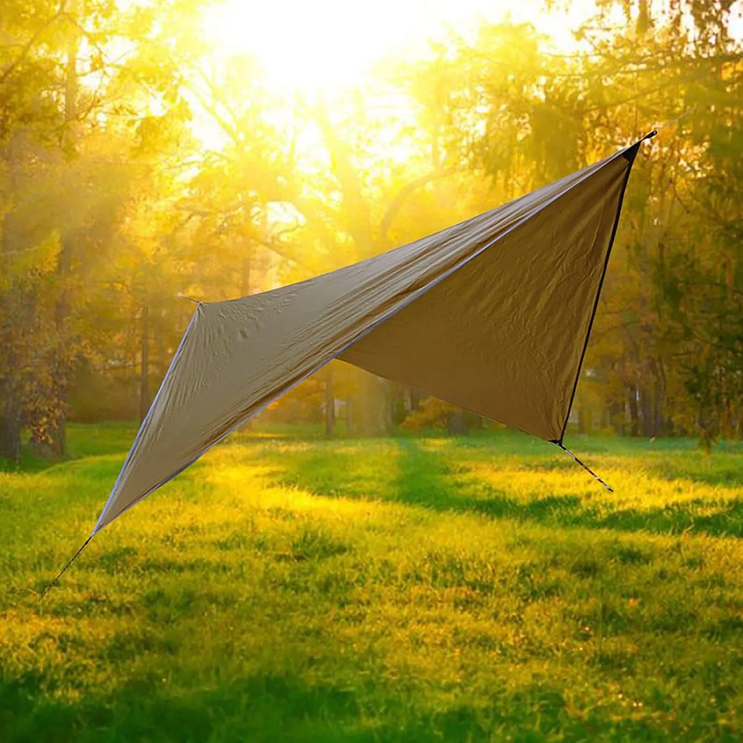 Multifunctional Waterproof Hammock Tarp - 142"X114"