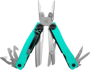 Multitool Pocket Knife for Men Women, Dad Gifts for Fathers Day, Tactical Multi-Tool Pliers, Scissors with Clip, Nylon Sheath, Multipurpose Camping Survival Gear