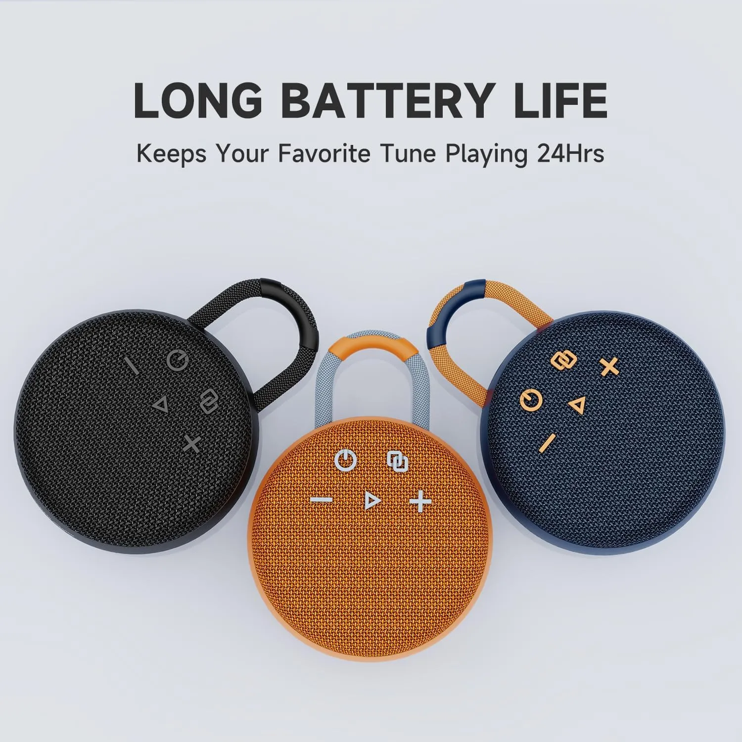 MusiBaby Waterproof Bluetooth Speaker with True Wireless Stereo,Bluetooth 5.2,1500 Mins Playtime for Kayak,Beach,Travel,Pool(Blue)