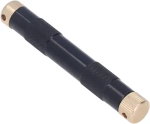 Naroote Fire Piston, Black Outdoor Emergency Aluminum Alloy Fire Piston Campfirepiston Ignition Tool Survival Supplies（128g）