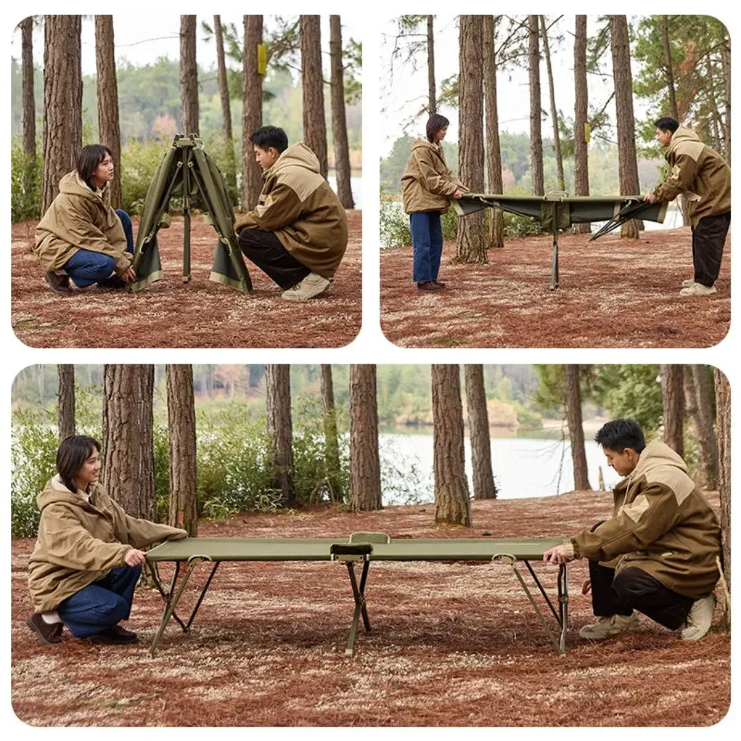 Naturehike XJC14 Outdoor Folding Camp Bed Reed Green