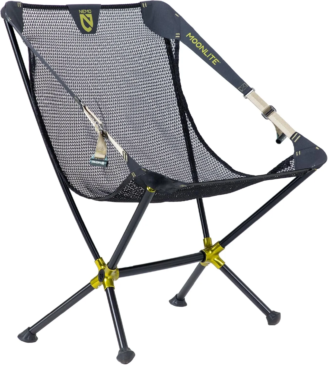 NEMO Equipment Moonlite Reclining Camp Chair - One Size - Black Pearl